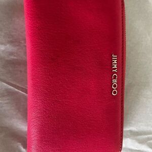 Jimmy Choo Red Women's Wallet